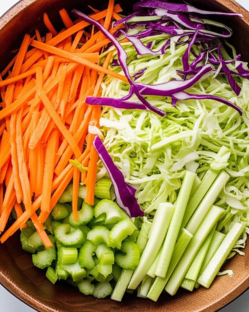 Horseradish Mustard Slaw