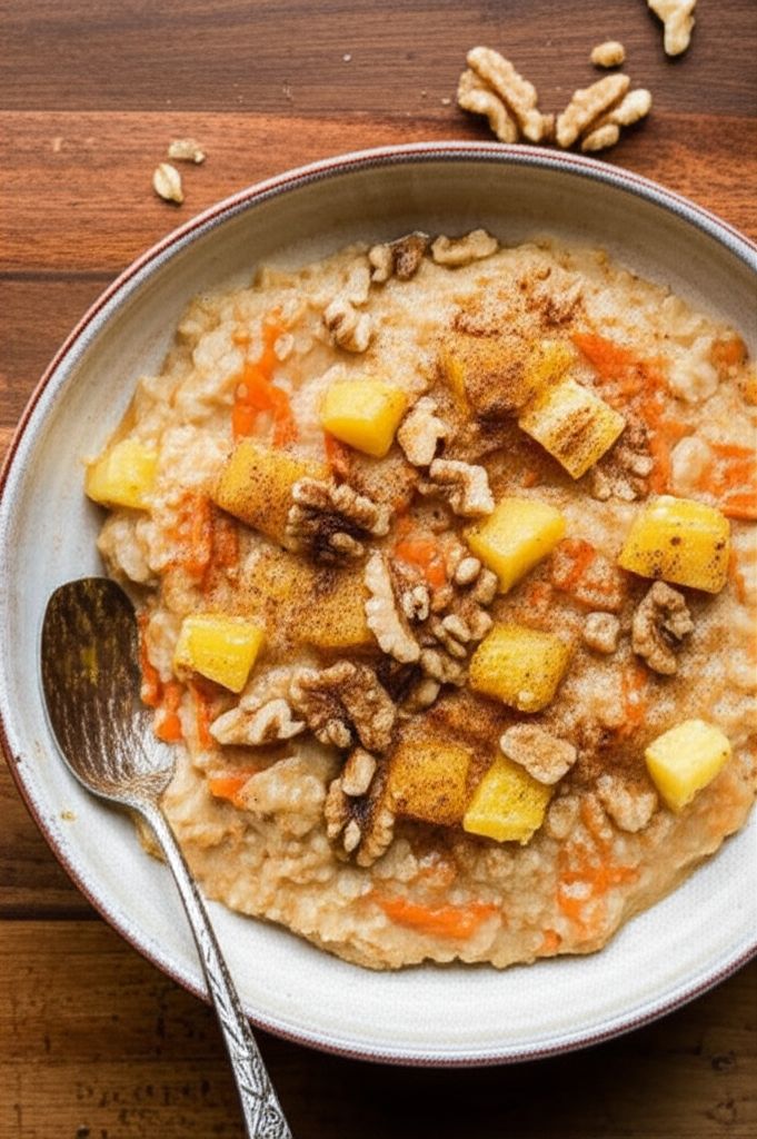 Hummingbird Carrot Cake Oatmeal