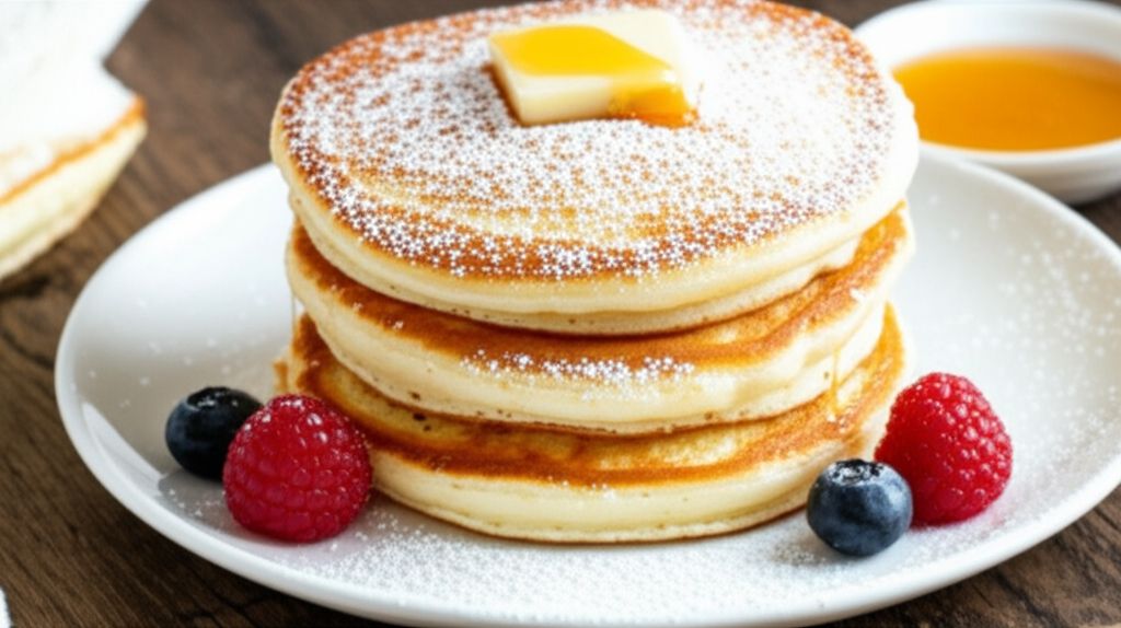 Japanese-Style Fluffy Pancakes