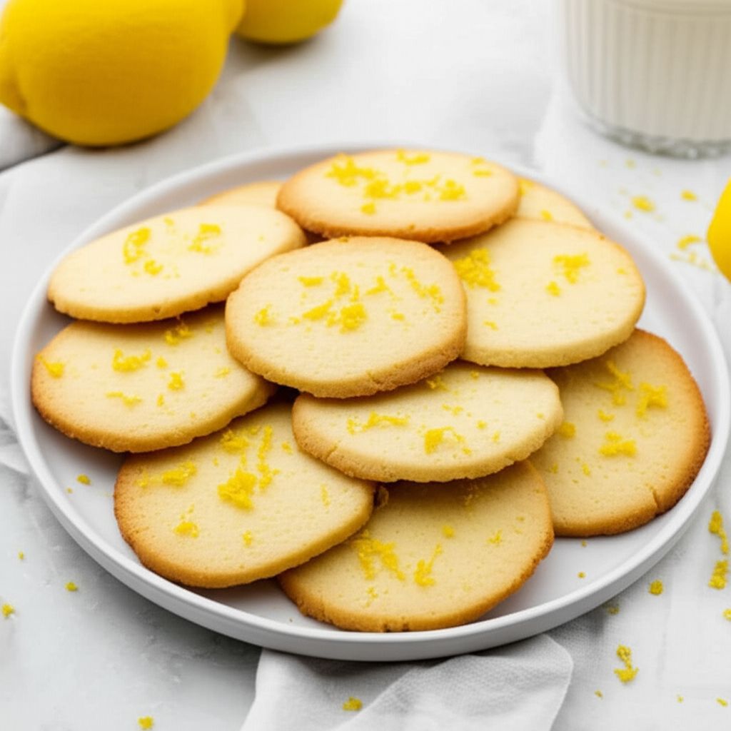 Lemon Polenta Biscuits