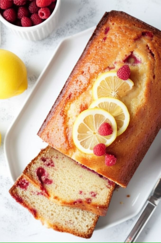 Lemon-Black Raspberry Bread