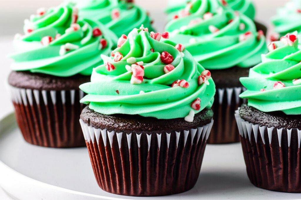 Mint Chocolate Cupcakes
