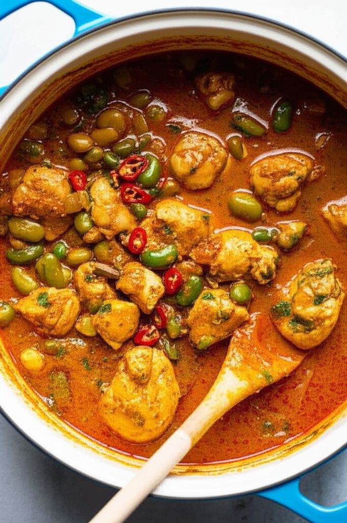 Myanmar Chicken and Jackfruit Curry