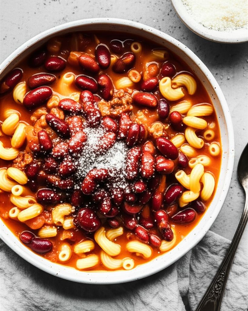 Pasta e Fagioli a la Chez Ivano