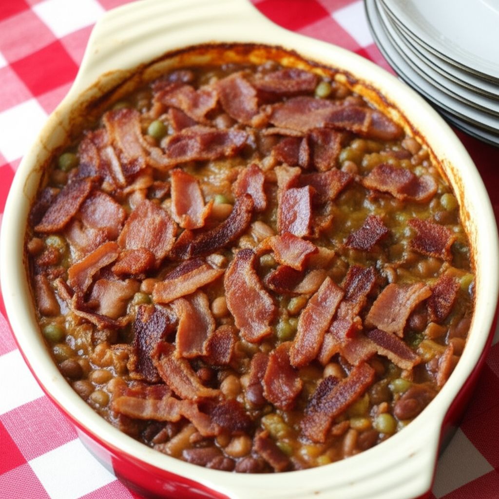 Picnic Baked Bean Casserole