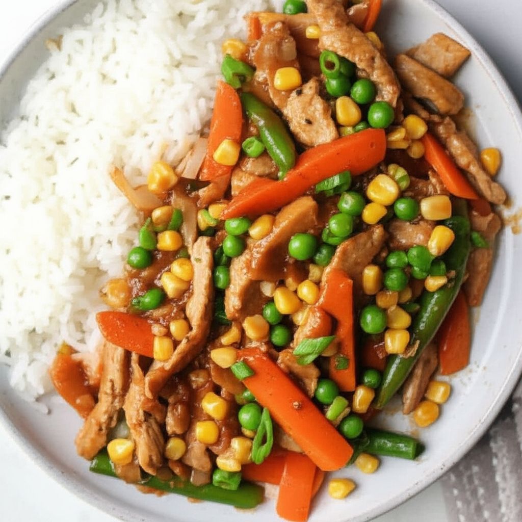 Pork Chop Stir-Fry