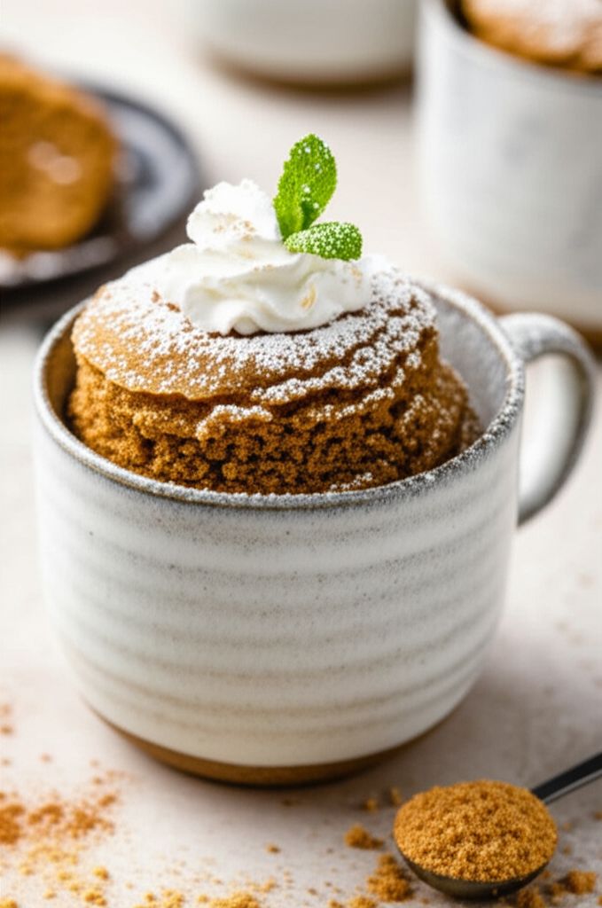 Pumpkin Pie Mug Cake