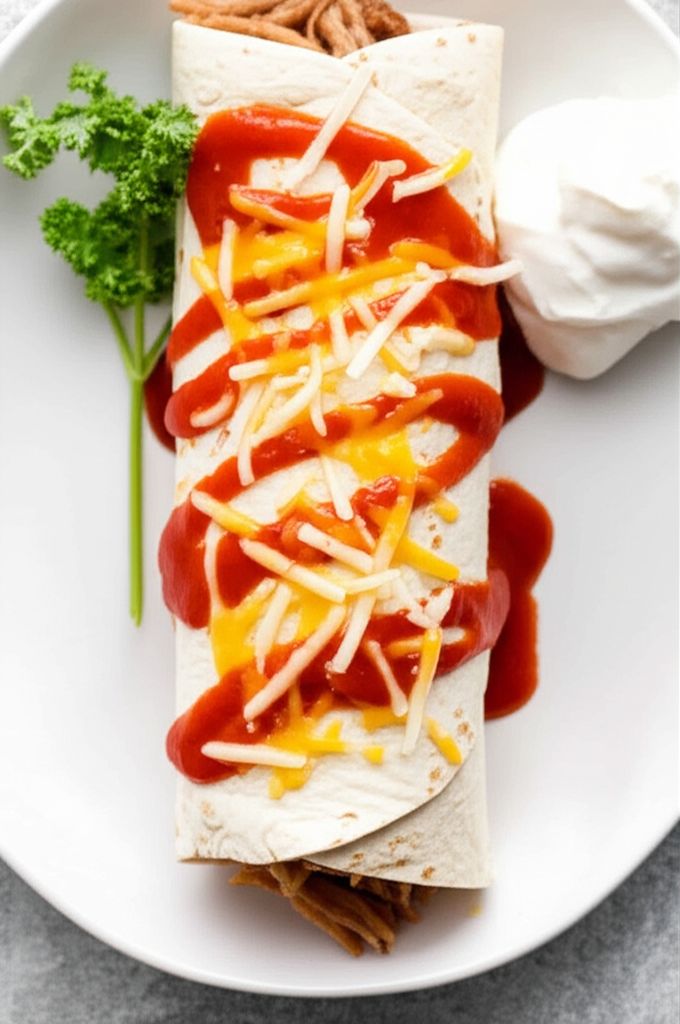 Quick and Easy Pulled Pork Burritos