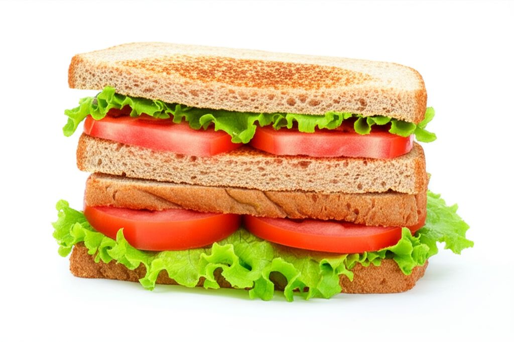 Quick Tomato Sandwich