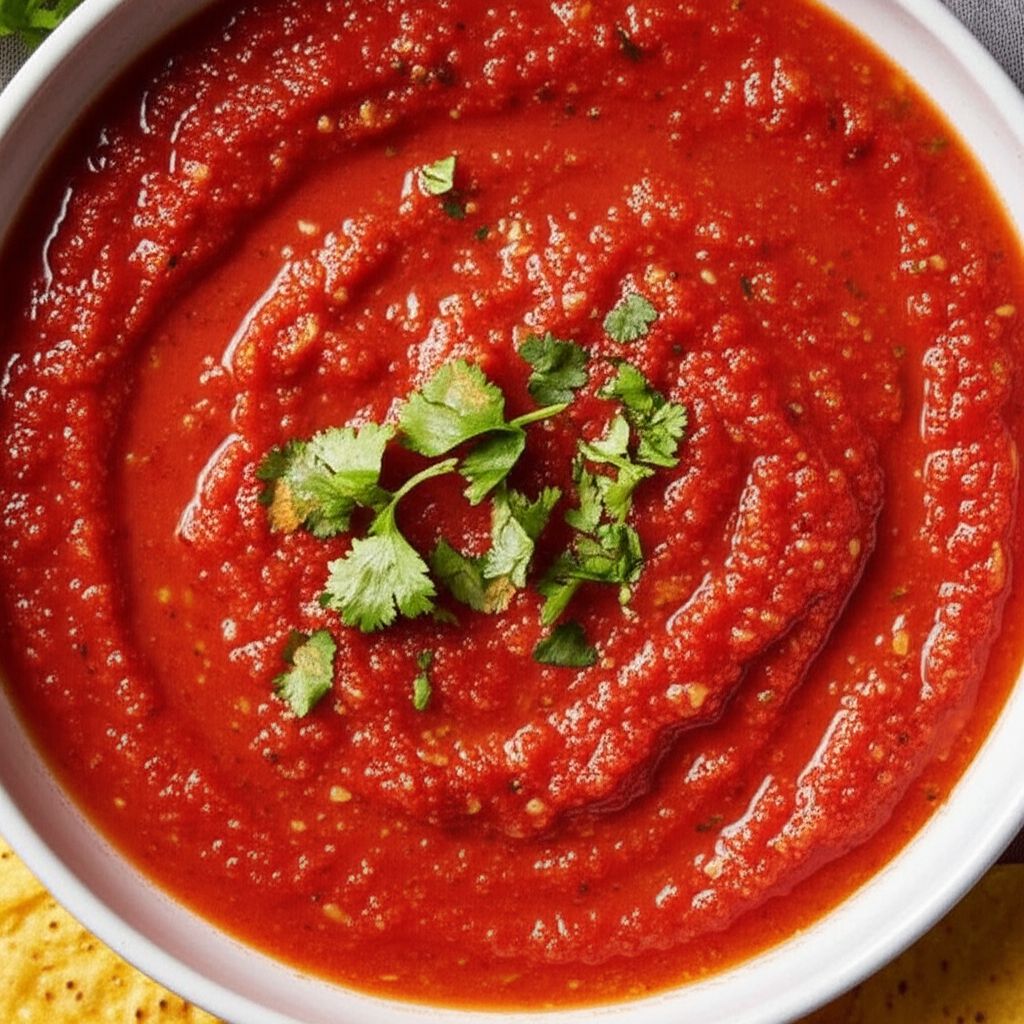 Red-Ribbon Roasted Salsa