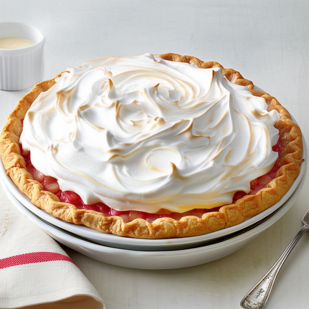 Rhubarb Meringue Pie