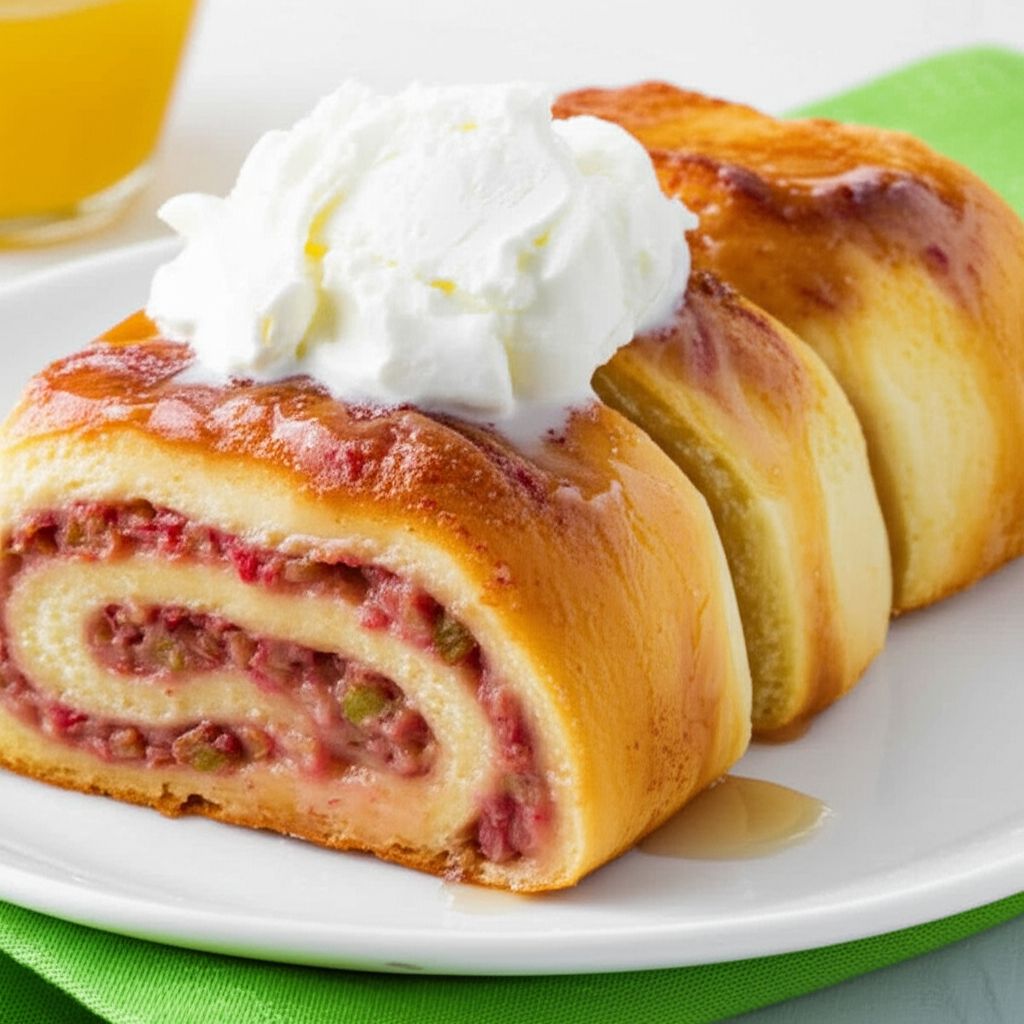 Rhubarb Rolls