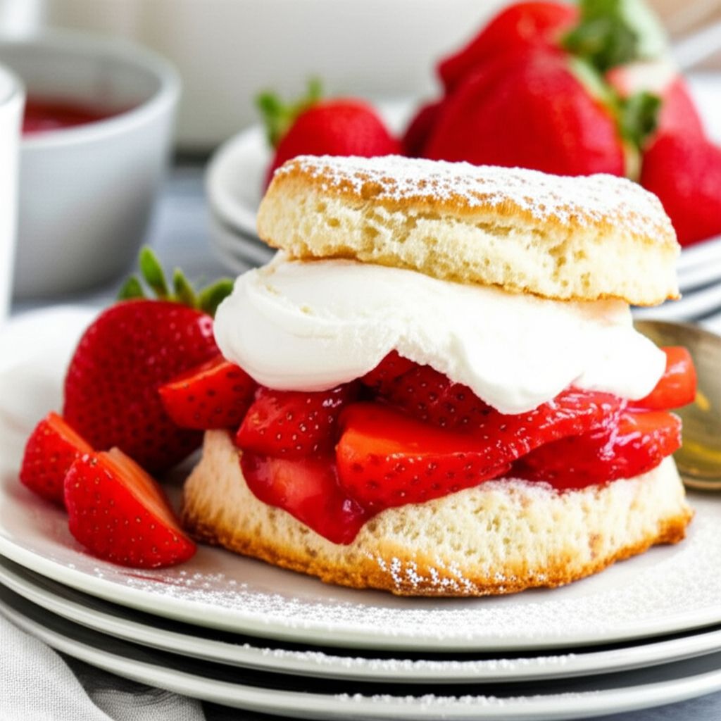 Scrumptious Strawberry Shortcake