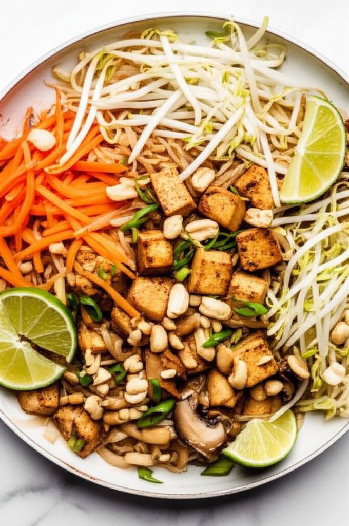 Shirataki Meatless Meat Pad Thai