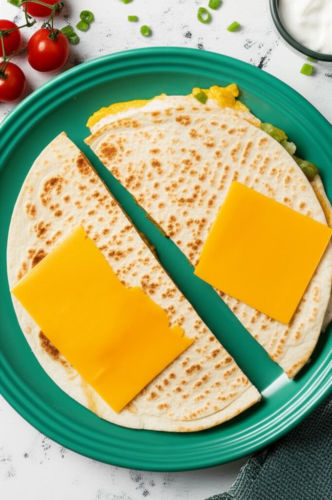 Simple Egg and Cheese Breakfast Quesadillas