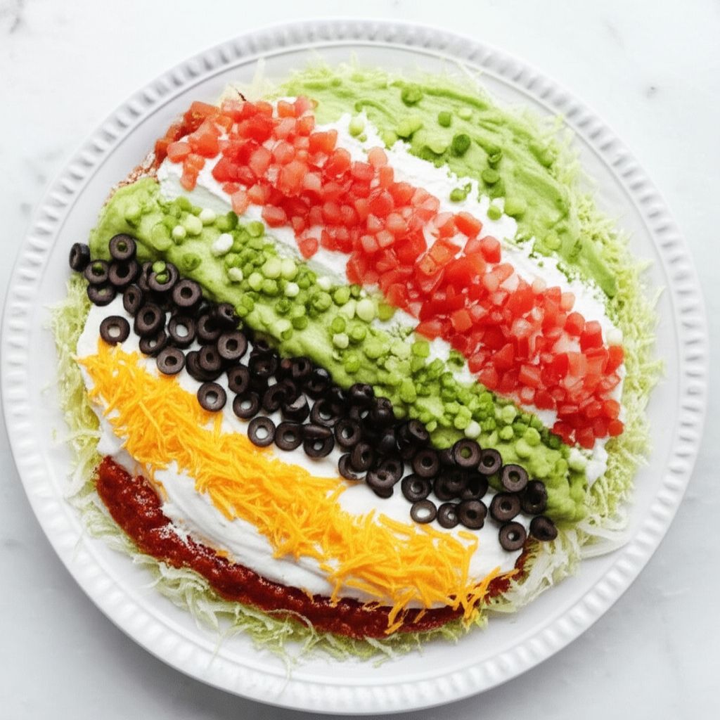 Skinny Seven Layer Dip