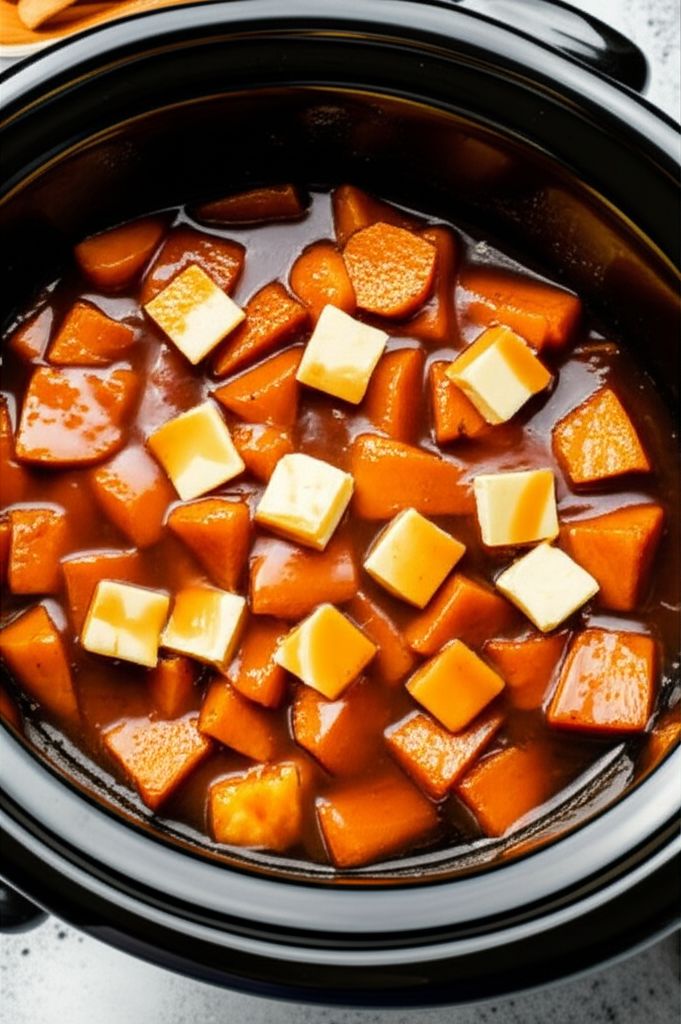 Slow Cooker Candied Yams