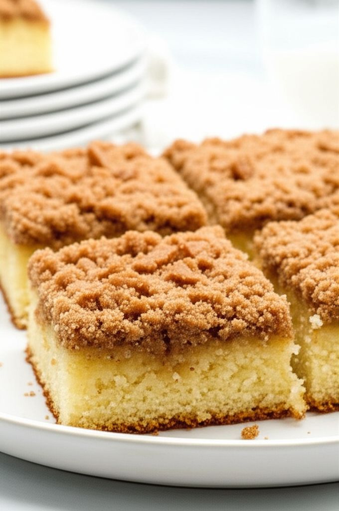 Snickerdoodle Cake with Streusel Topping