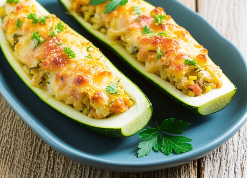 Stuffed Zucchini Boats