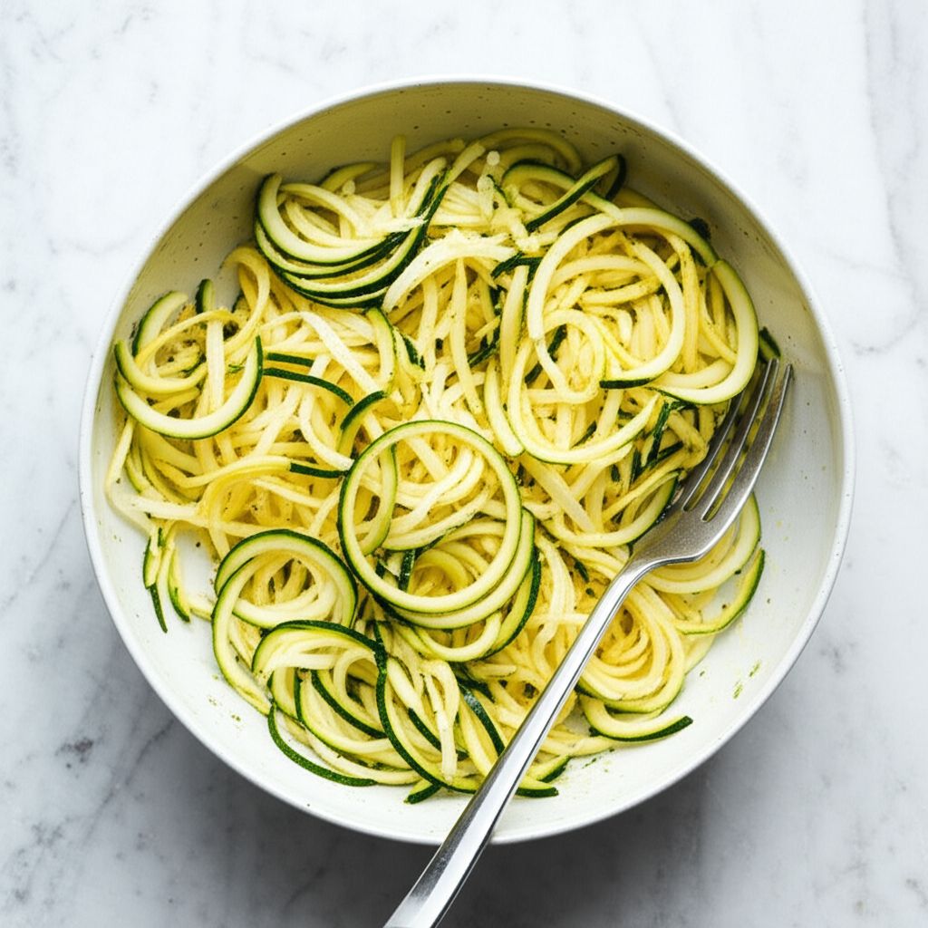 Summer Squash Salad with Shrimp