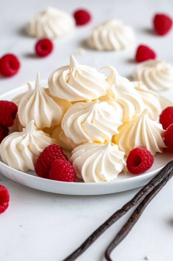 Vanilla Meringue Cookies