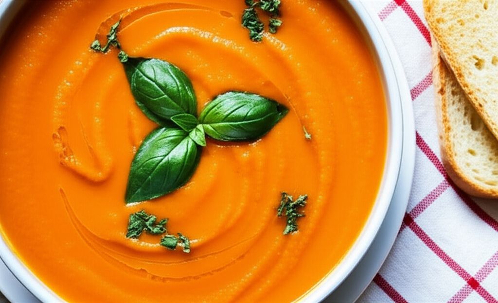 Vegan Butternut Squash Soup with Coconut Milk