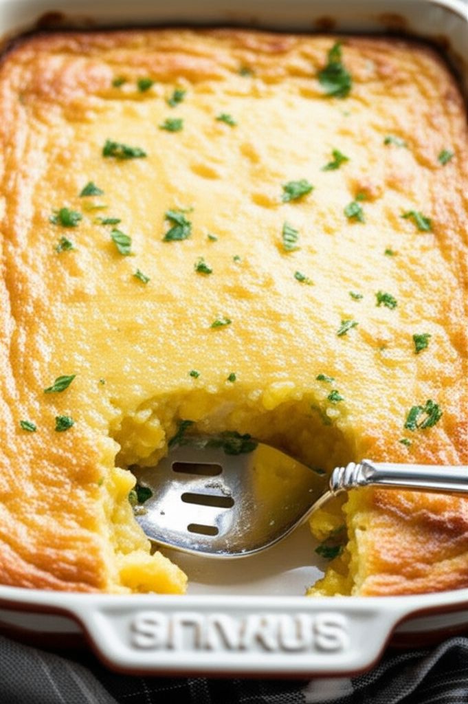 Vegetarian Creamed Corn Casserole from Scratch