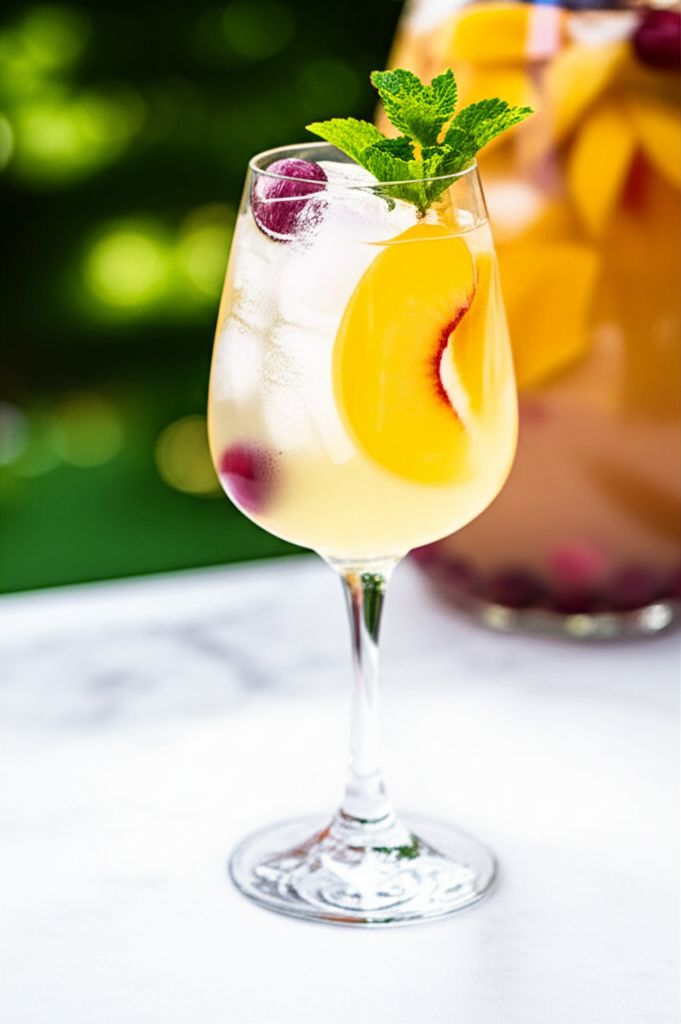 White Peach Sangria