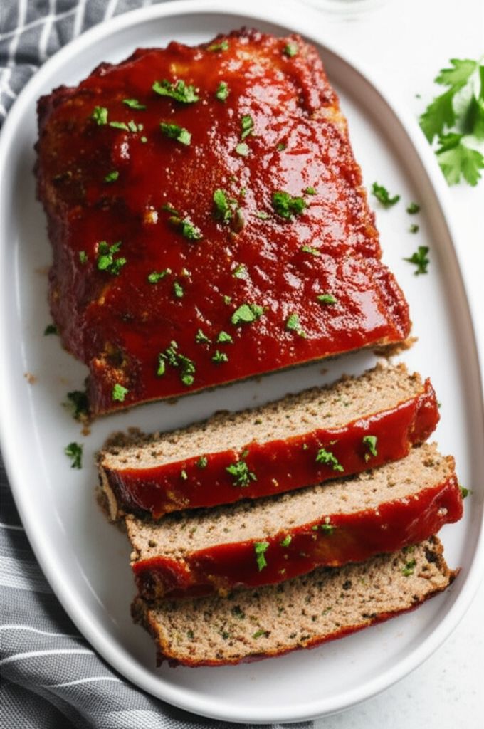 Zucchini Ranch Meatloaf