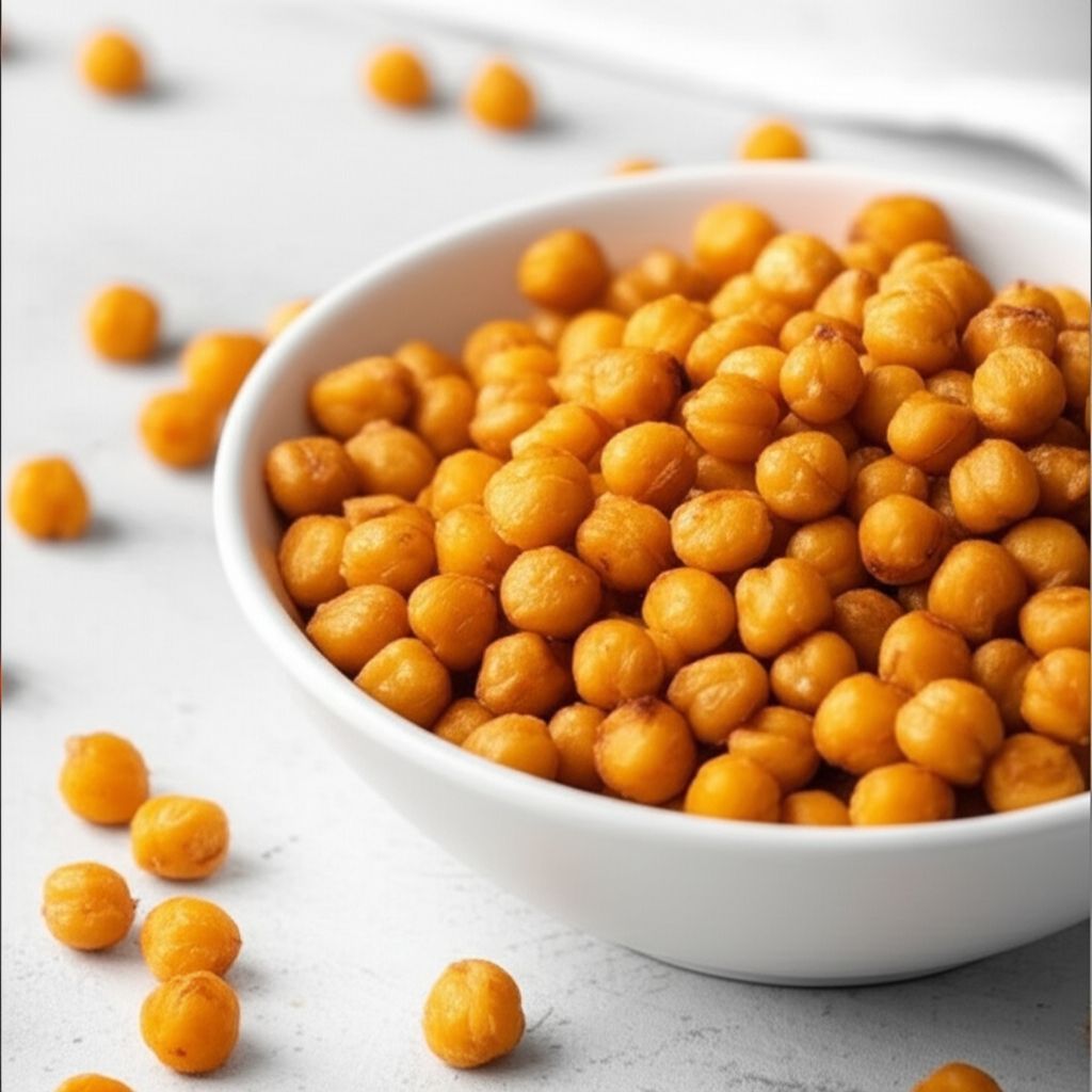 Air Fryer Salt and Vinegar Chickpeas