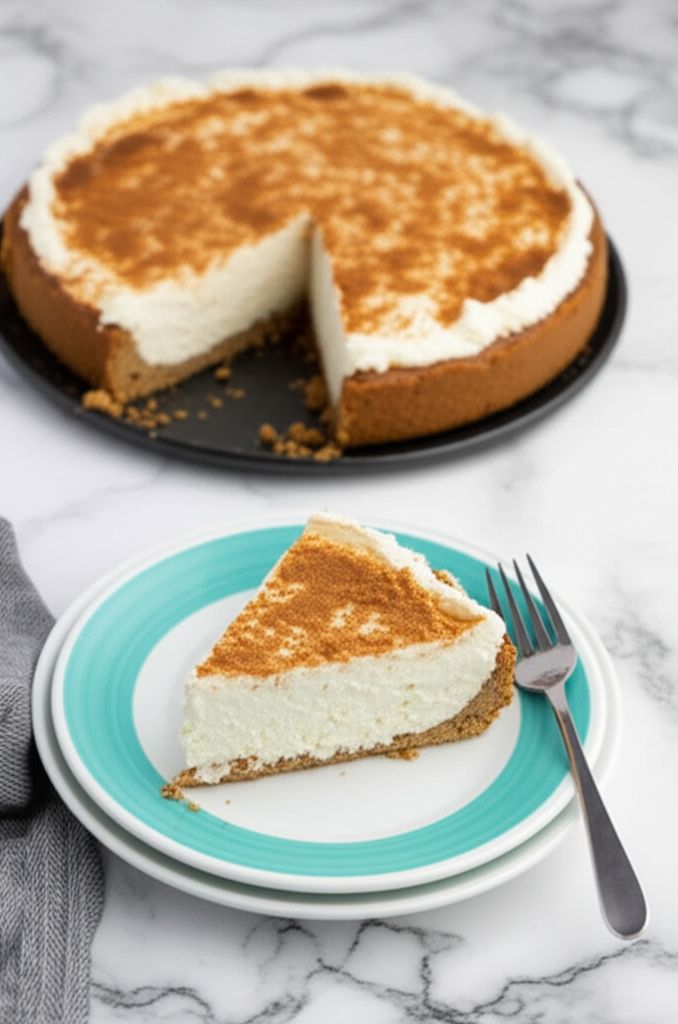Apple Crisp Cheesecake