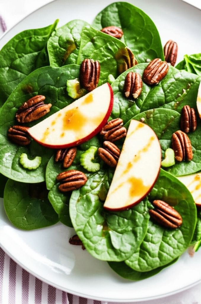 Apple Spinach Salad