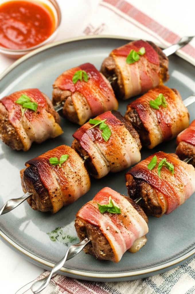Bacon-Wrapped Grilled Elk Backstrap