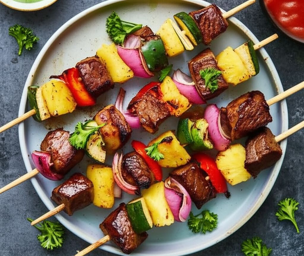 Beef Shish Kebabs for Freezer Cooking