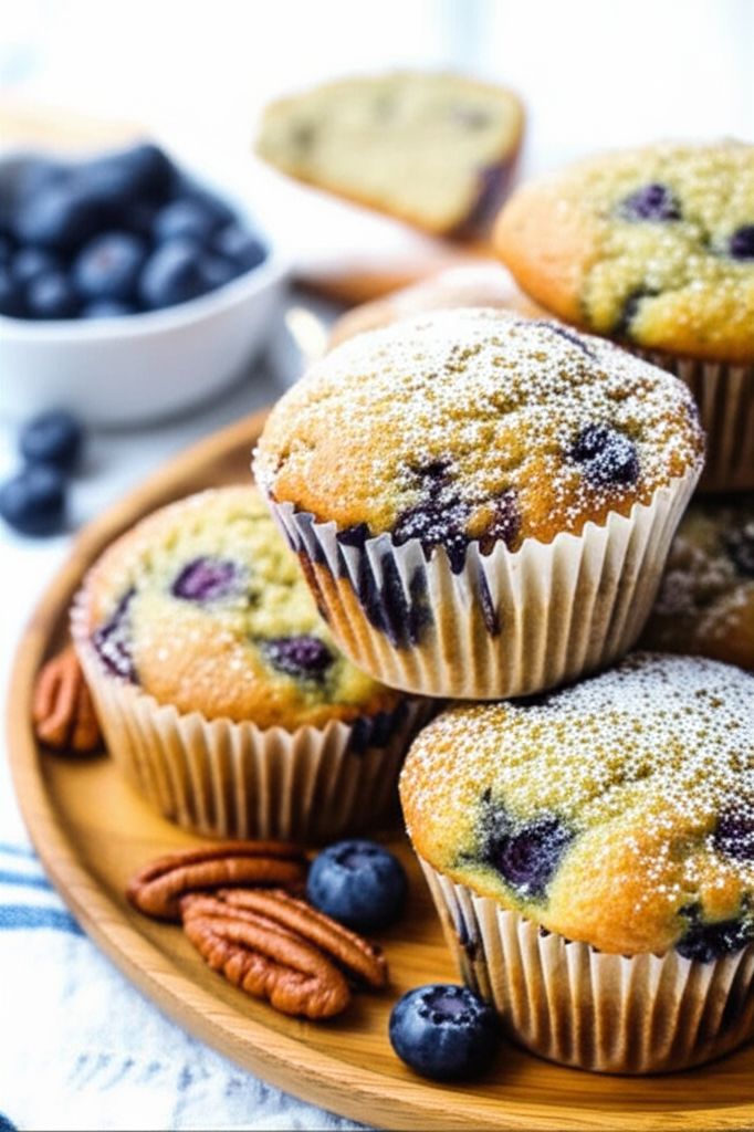 Blueberry Zucchini Muffins