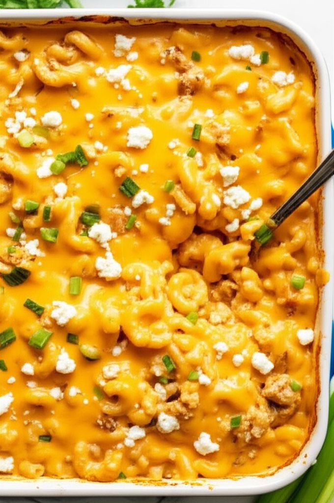 Buffalo Chicken Mac and Cheese