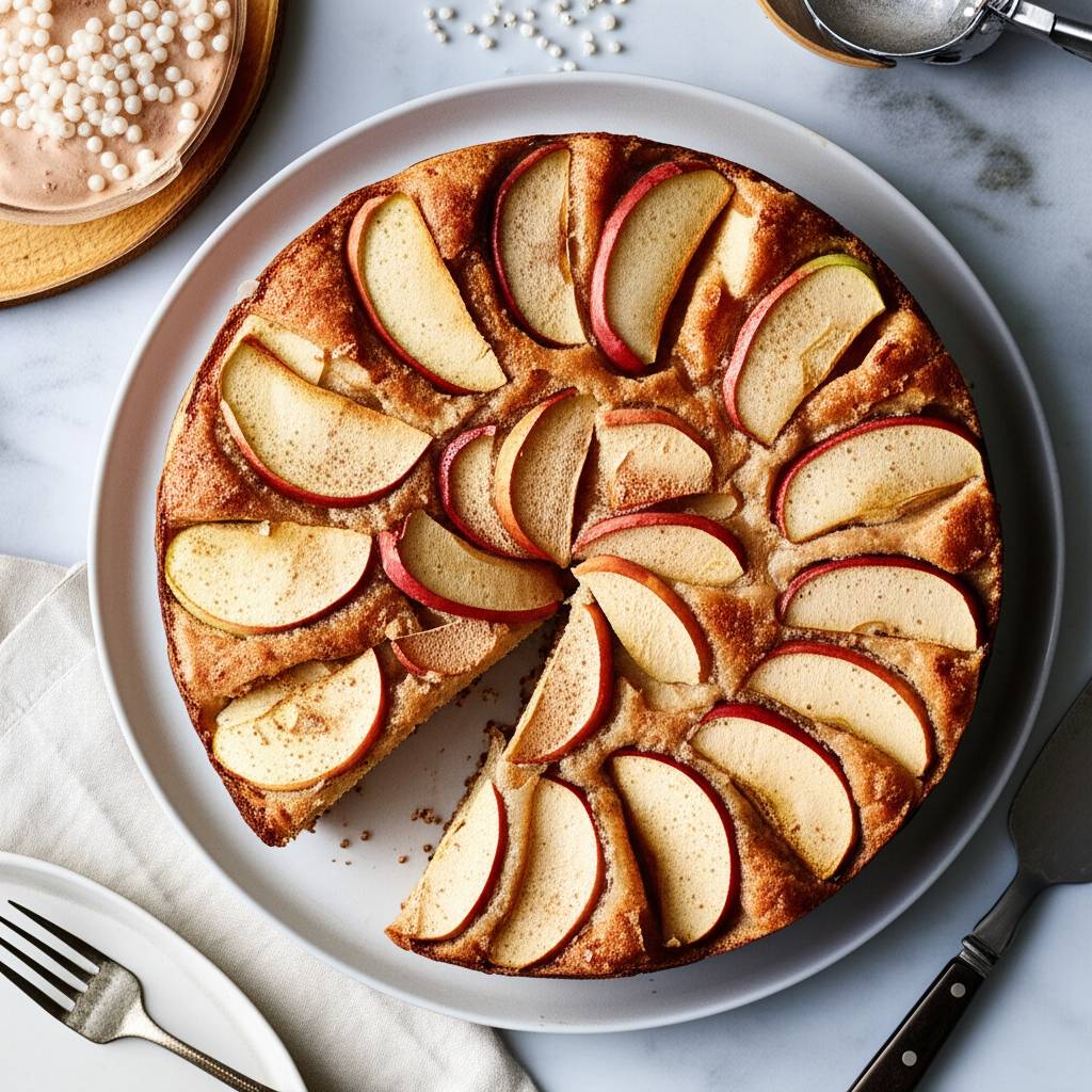 Cardamom Apple Cake