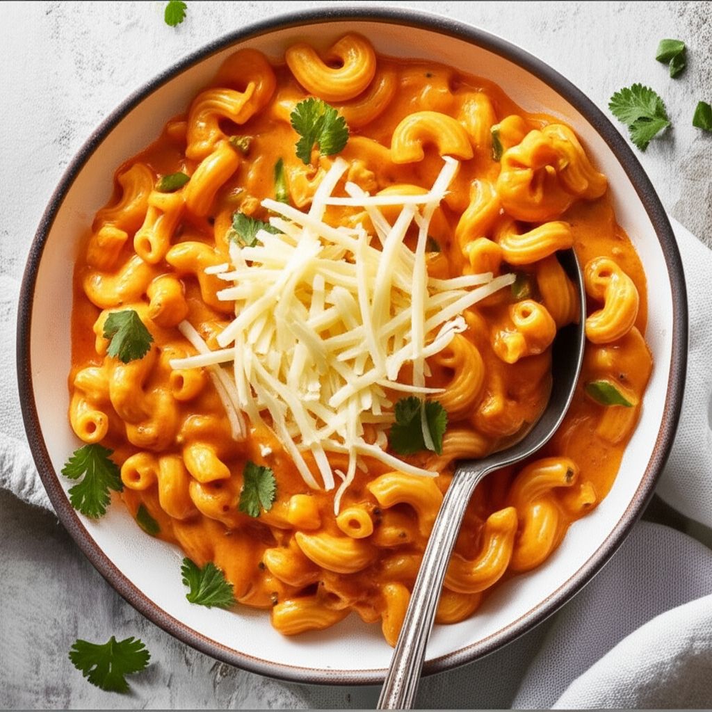 Cheesy Salsa Mac