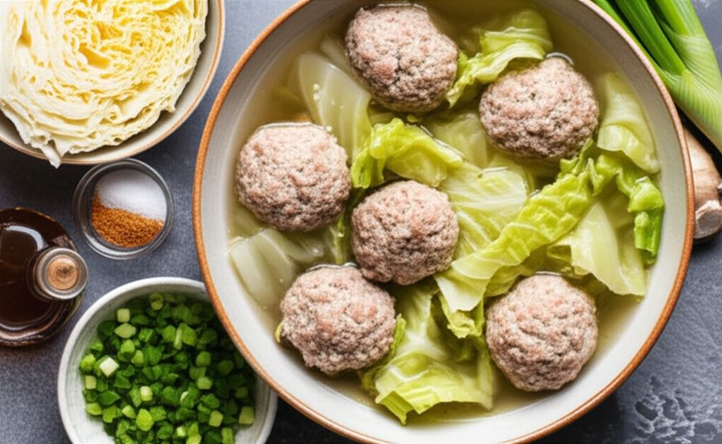 Chinese Lion's Head Soup