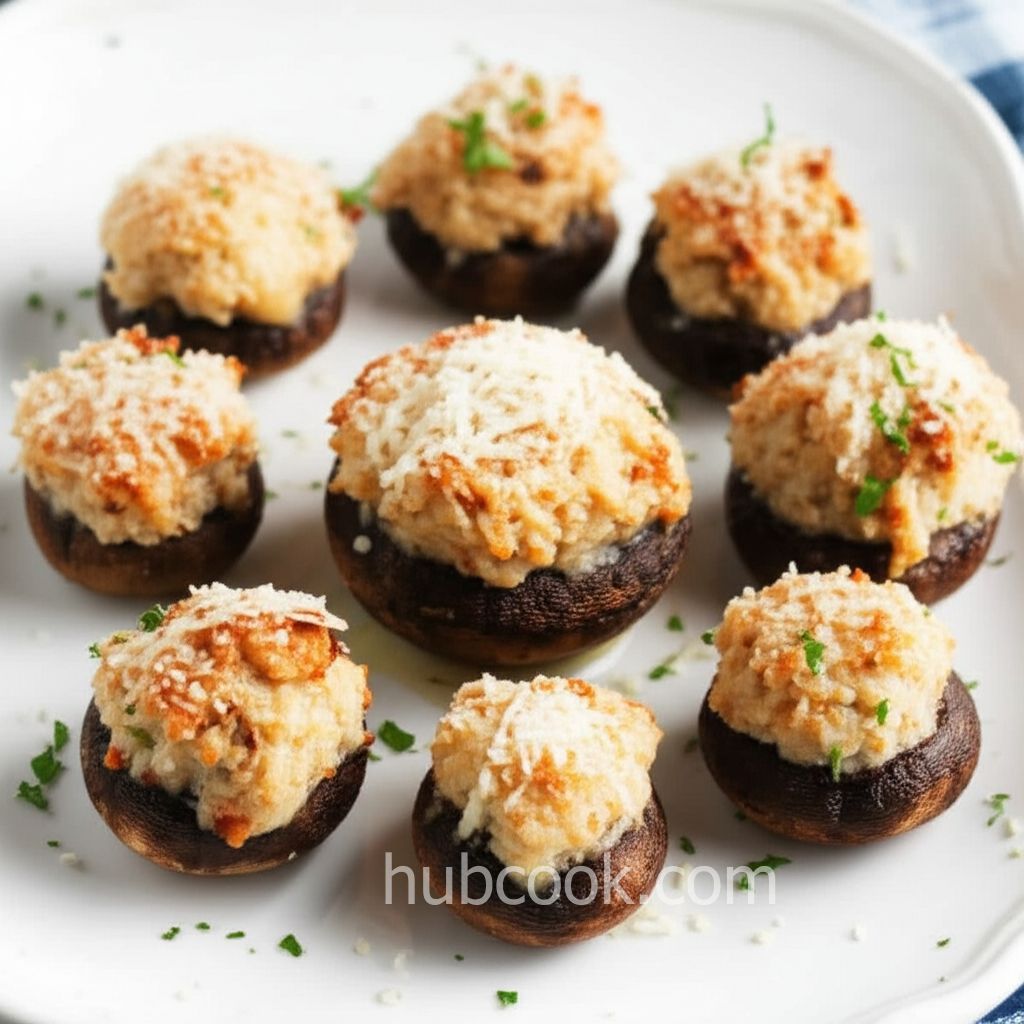 Crab Stuffed Mushrooms II