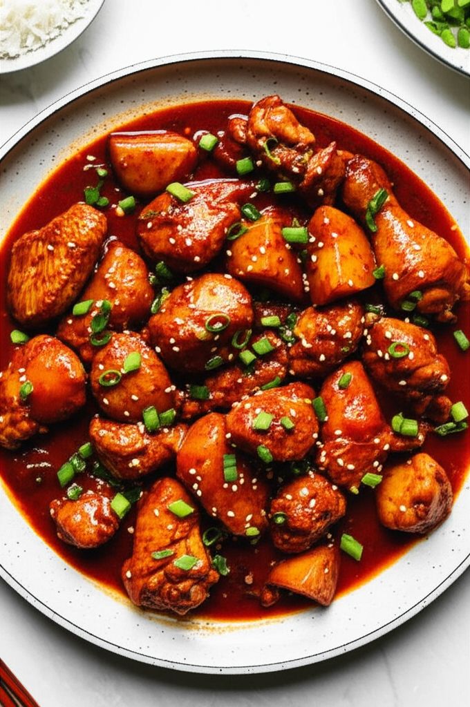 Dakdoritang (Korean Spicy Chicken Stew)