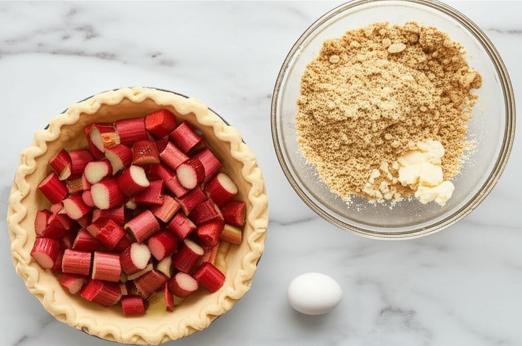 Easy Rhubarb Pie