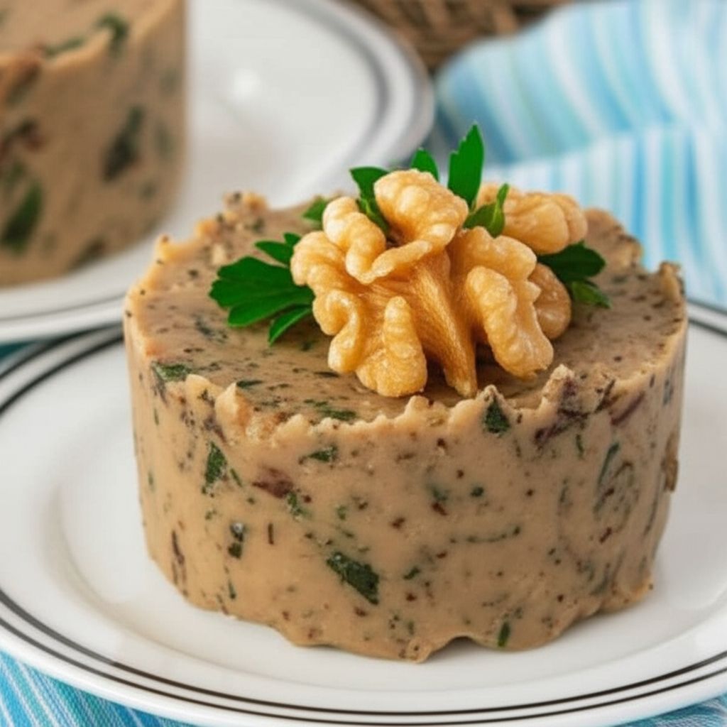 Exotic Mushroom and Walnut Pate