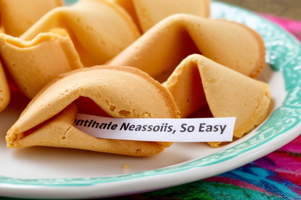 Fortune Cookies So Easy