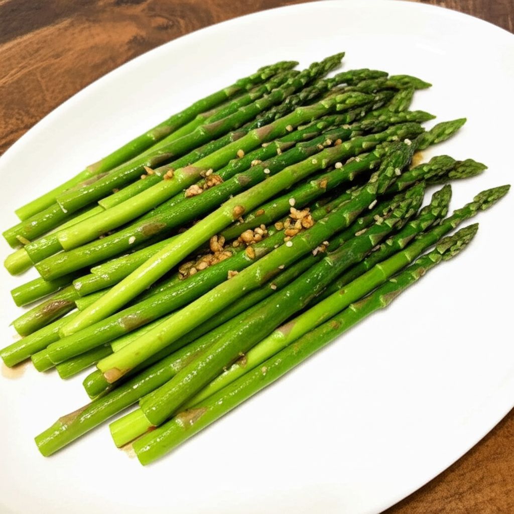 Garlic-Sautéed Asparagus