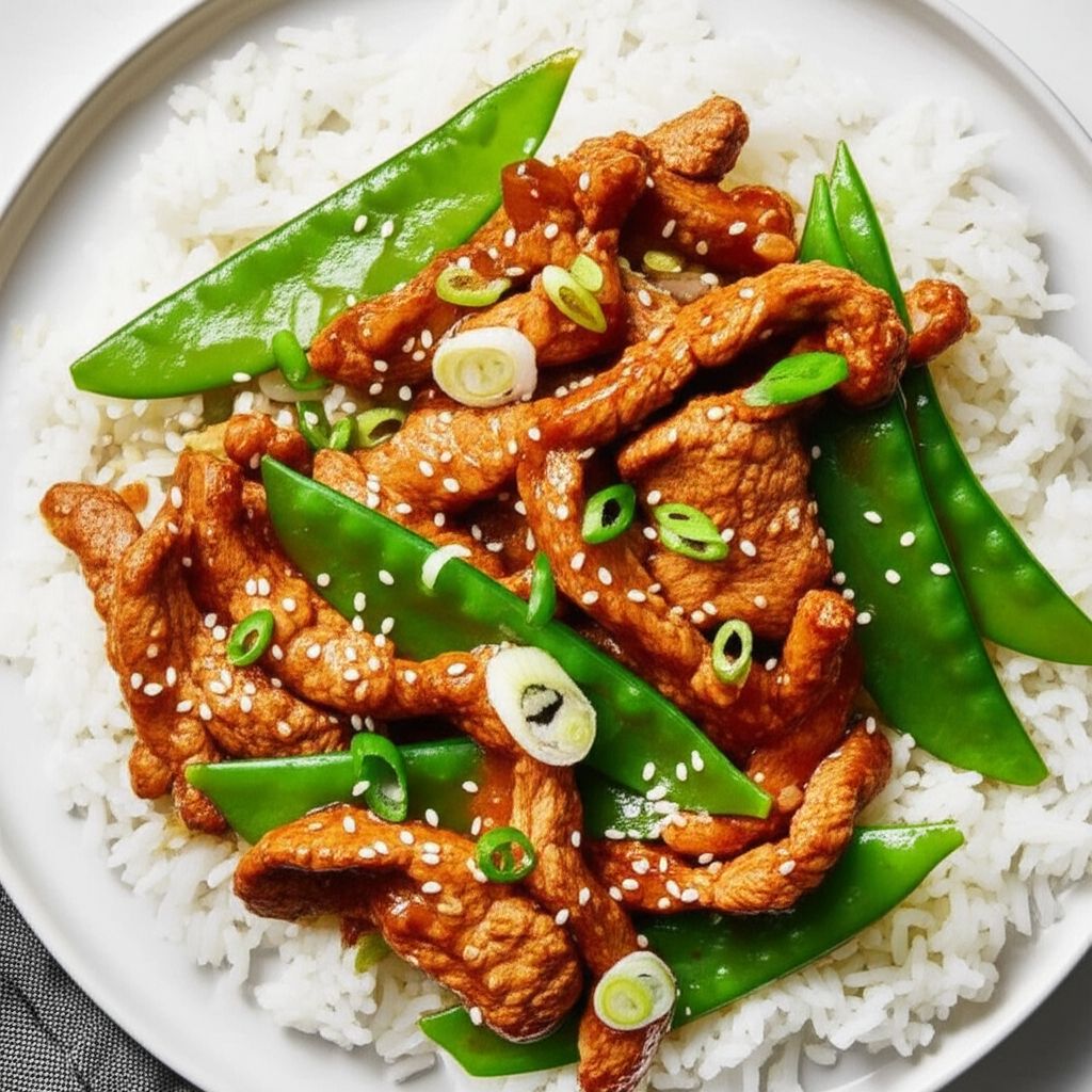 Ginger Pork and Vegetable Stir-fry
