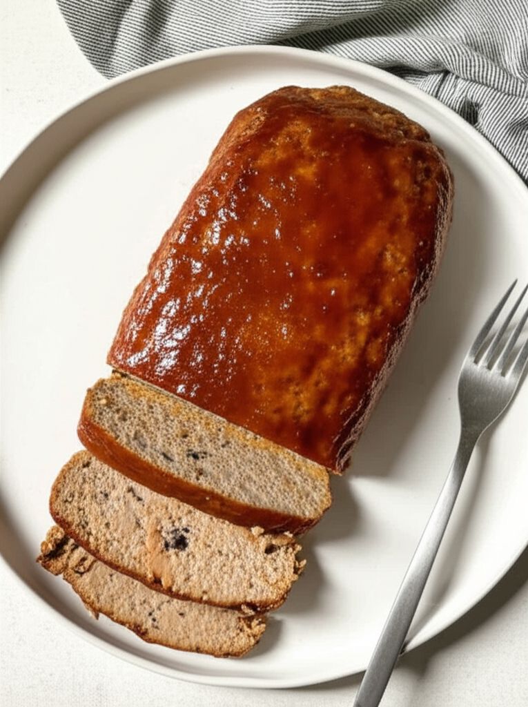 Glazed Tofu Meatloaf