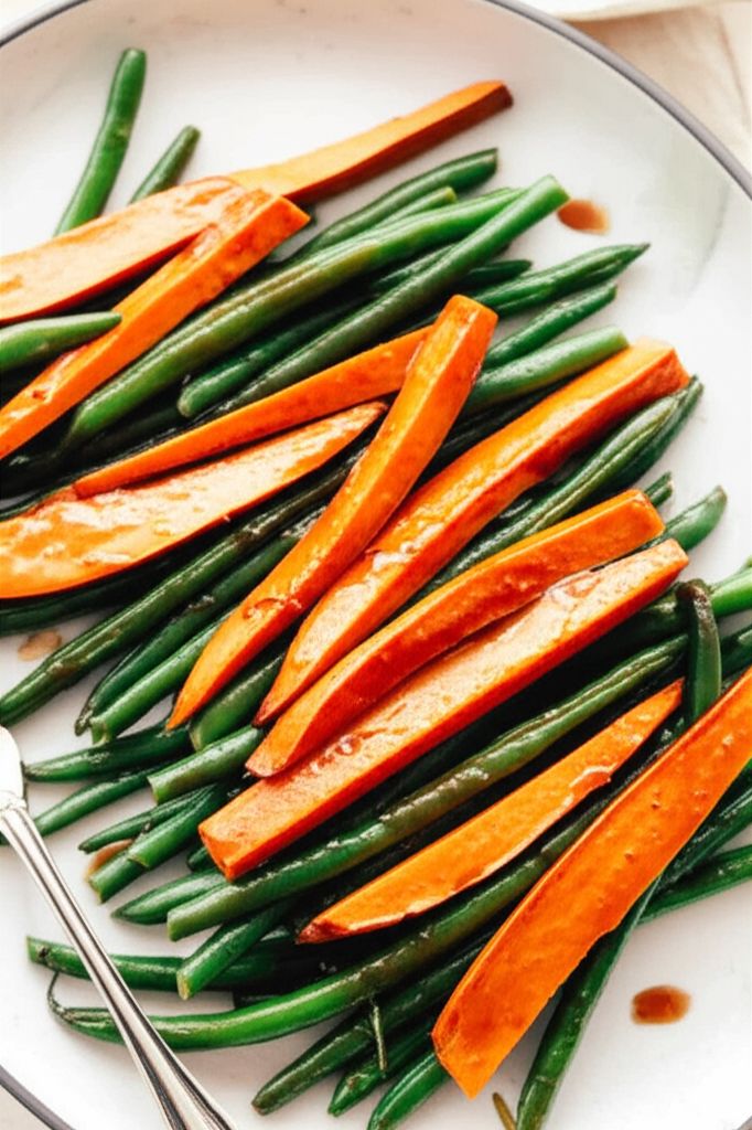 Green Bean and Sweet Potato Medley