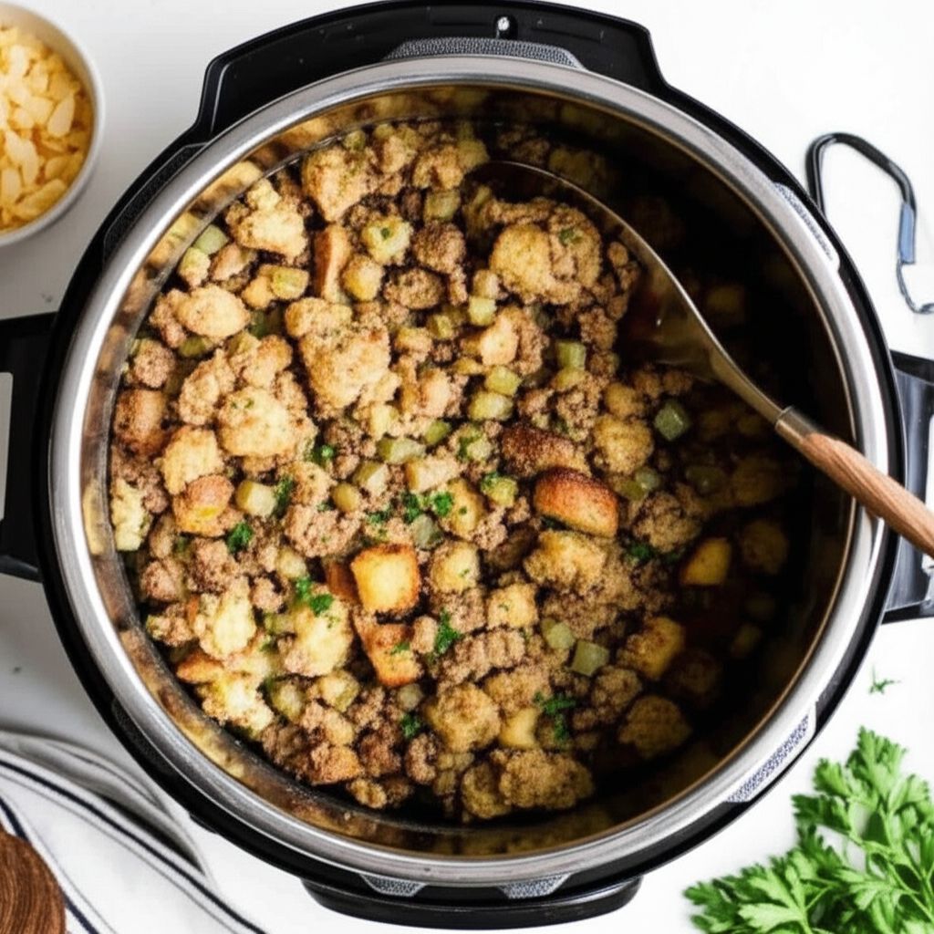 Instant Pot® Sausage Dressing