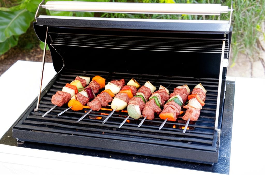 Lemongrass Ground Beef Skewers